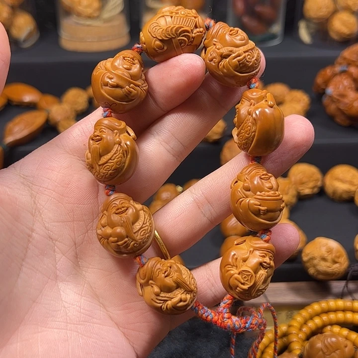 手串/手链橄榄核2.0短圆财神
