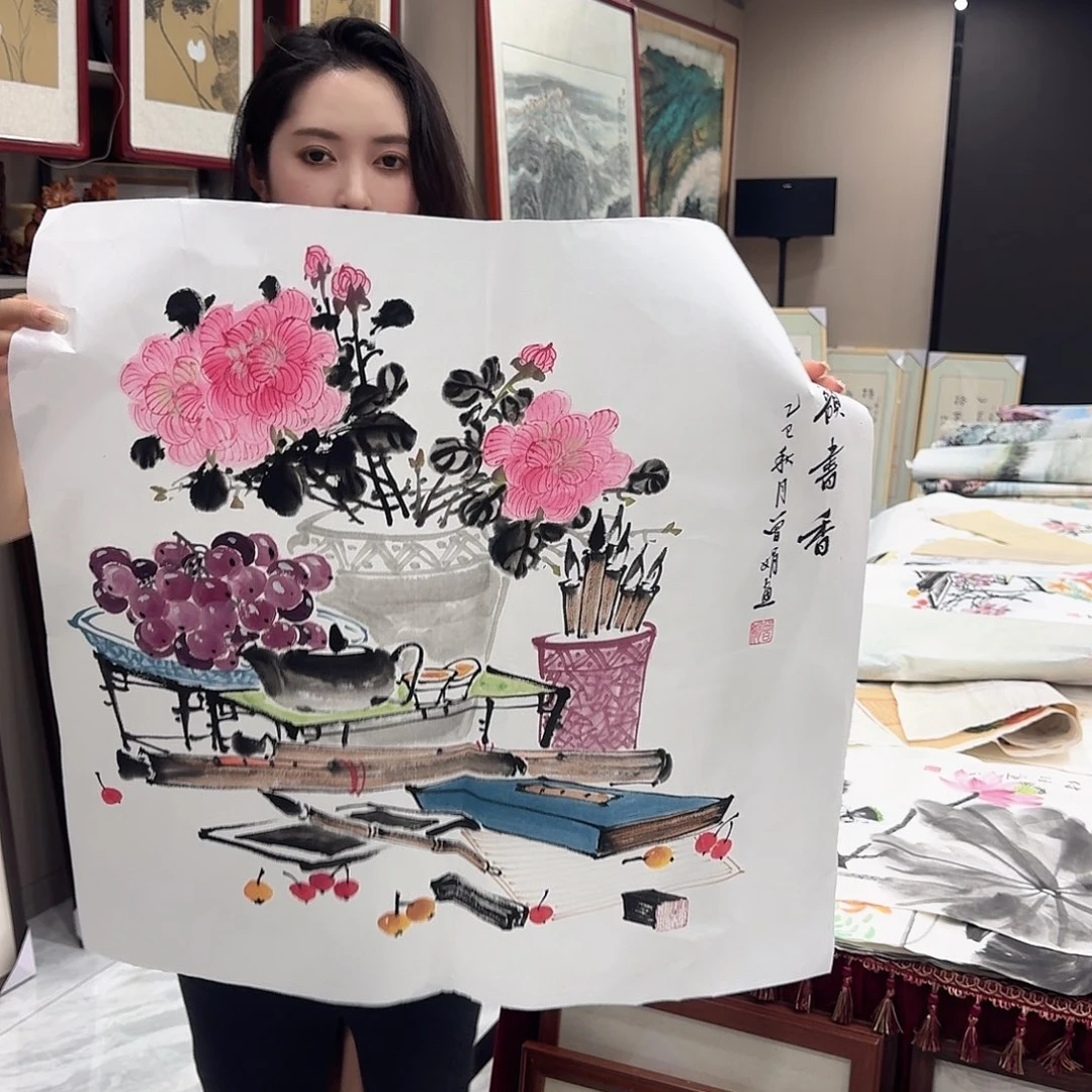 国画国画作品展览等活动中