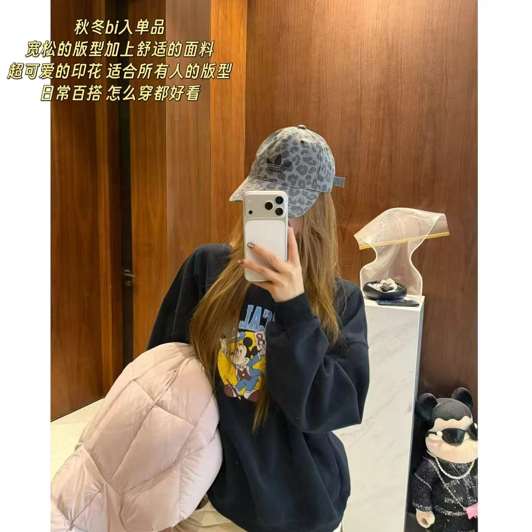 徐秋阳  魔术鼠卫衣 是谁的童年记忆！ 圆领动漫加绒卫衣 13891