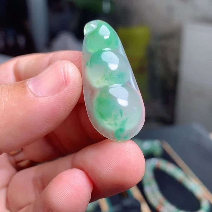 吊坠(不含链)未镶嵌石英质玉