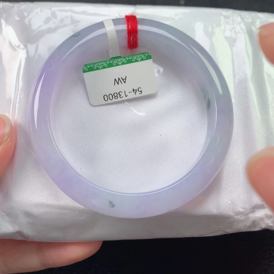 未镶嵌手镯翡翠缅甸天然翡翠手镯54