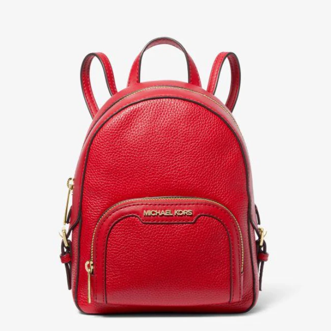 MICHAEL KORS 小号双肩包红色 约17.5*8*23cm 35T2G8TB1L