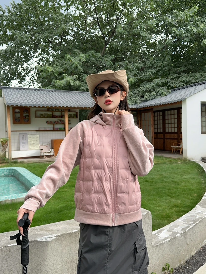 白鸭绒休闲外套12091