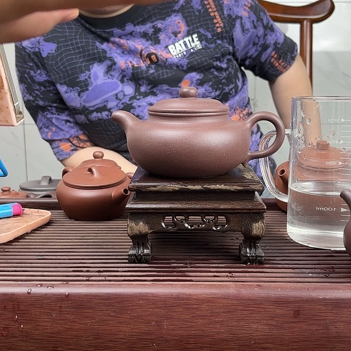 茶壶紫砂紫砂壶半手工制作