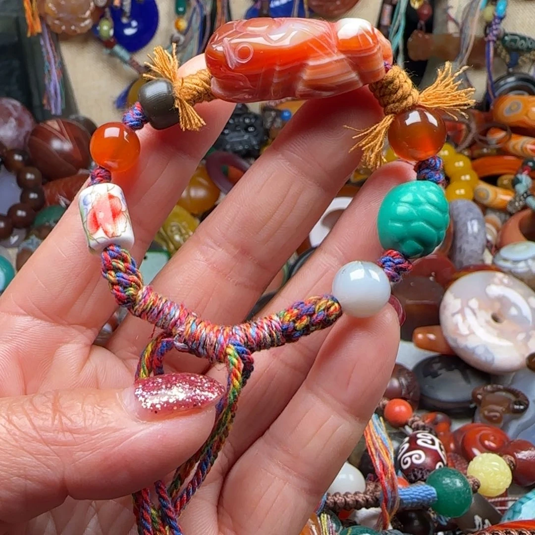 【闪购商品】玛瑙/玉髓颈饰未镶嵌