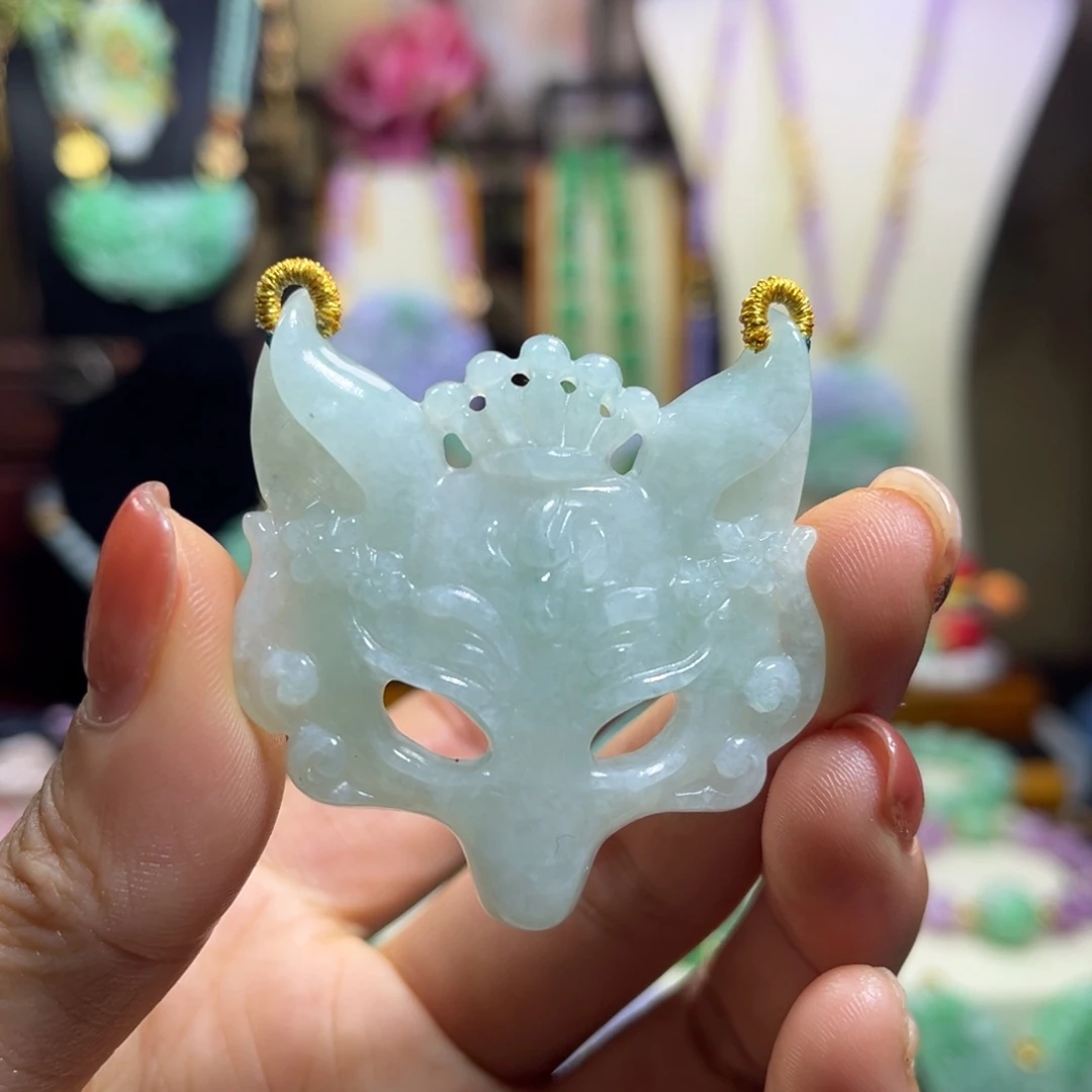 翡翠未镶嵌颈饰天然翡翠