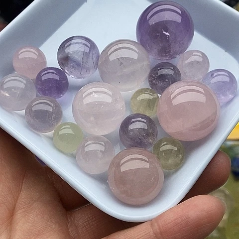 水晶珠宝半成品未镶嵌i****^3号