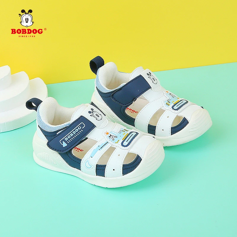 巴布豆男童宝宝【夏季凉鞋】16-24婴儿机能学步鞋软底女童沙滩鞋337