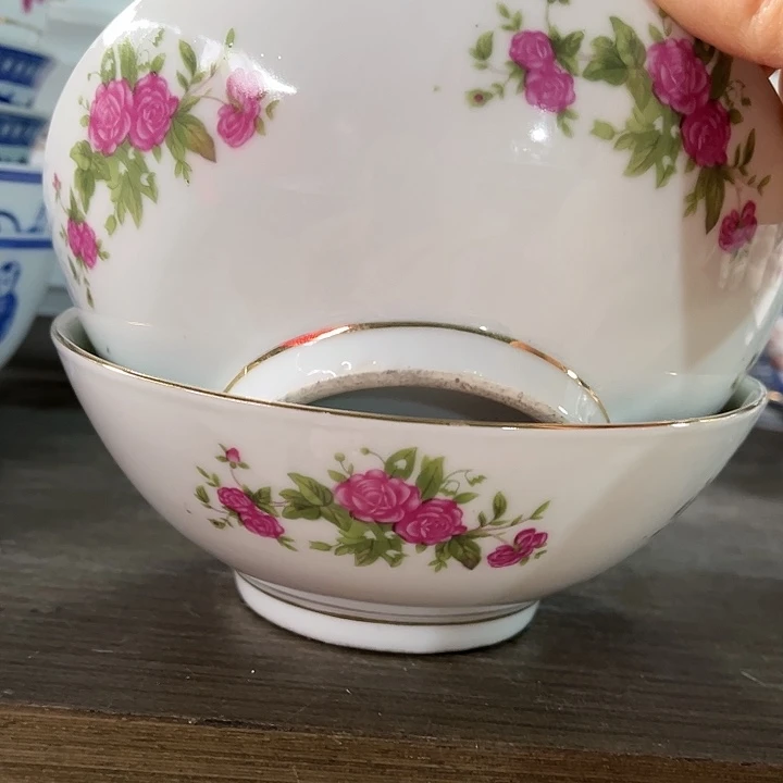 瓷片直径15.5厘米，发2个……