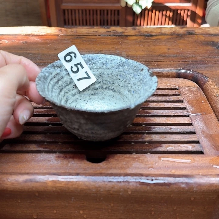 纯手工制作粗陶茶具