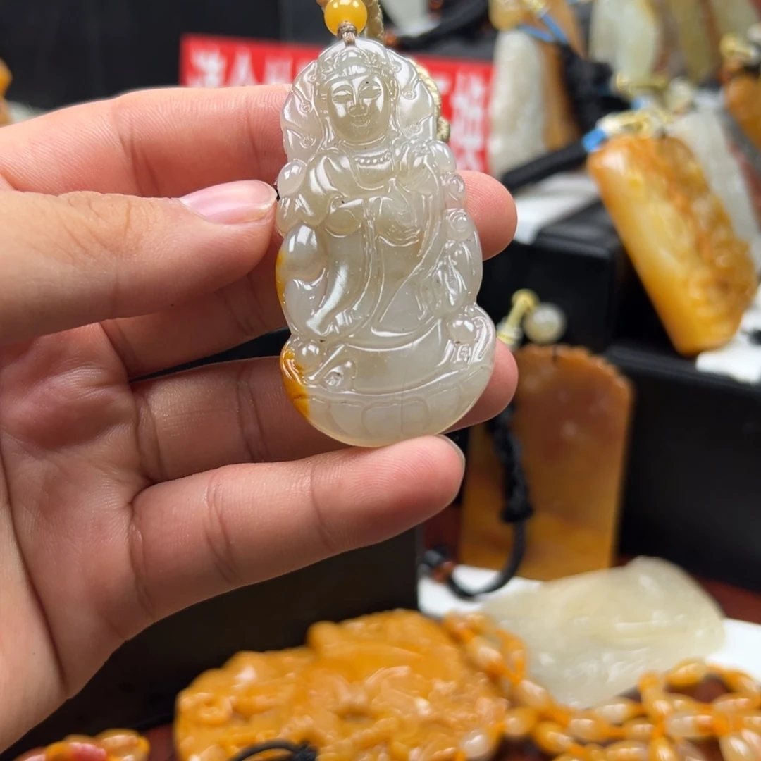 石英质玉（黄龙玉）未镶嵌多样性发货，发其一