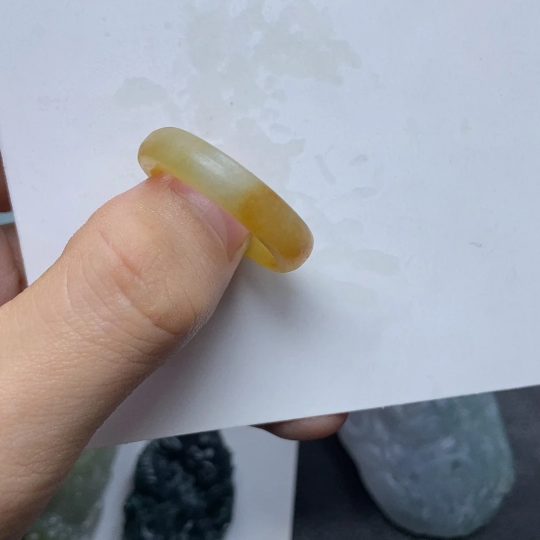 未镶嵌定制翡翠X*H戒指