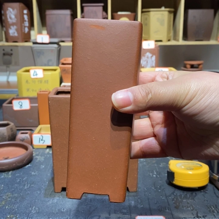 紫砂花盆星**曾紫砂微瑕