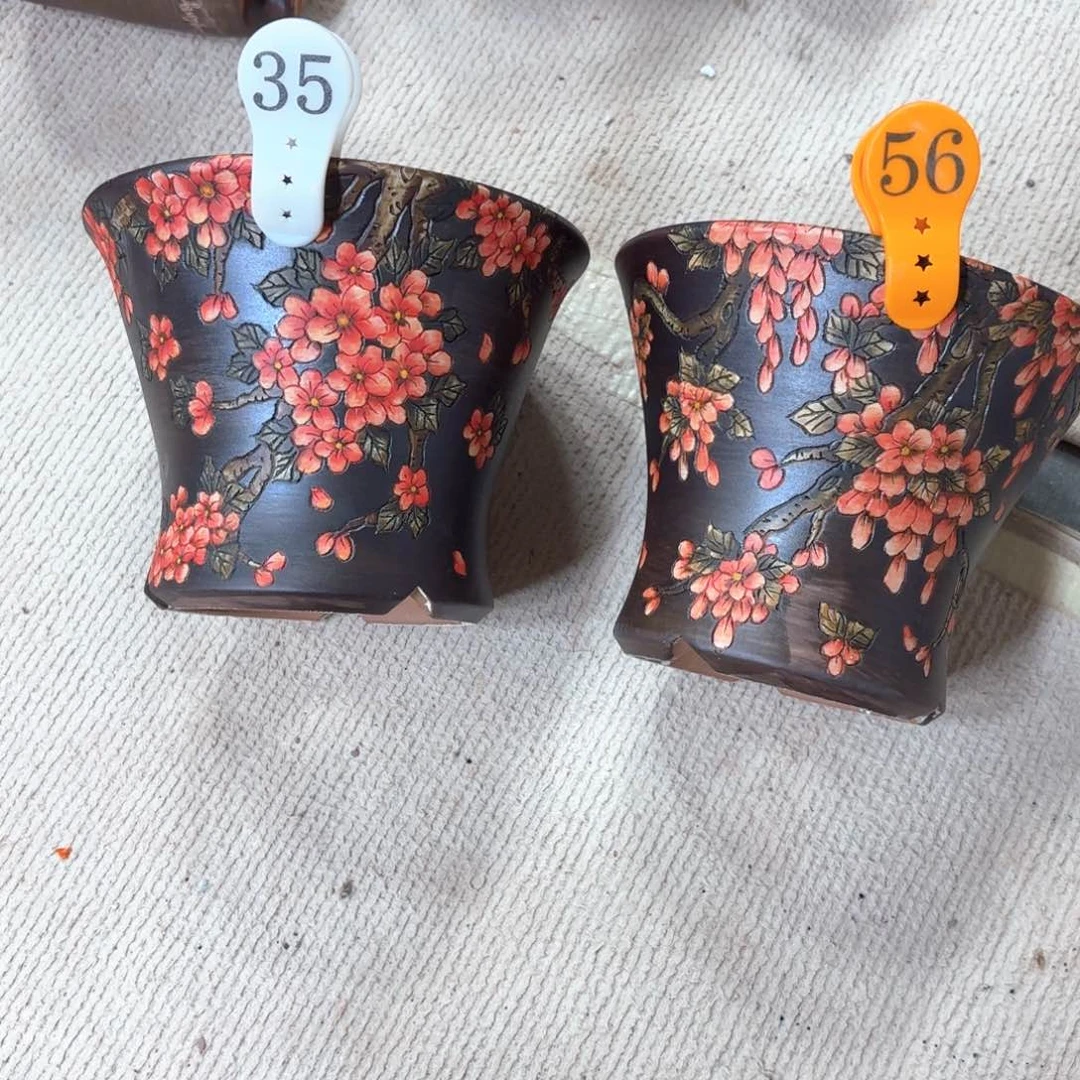 蒍***e紫砂花盆陶瓷多肉花盆精品