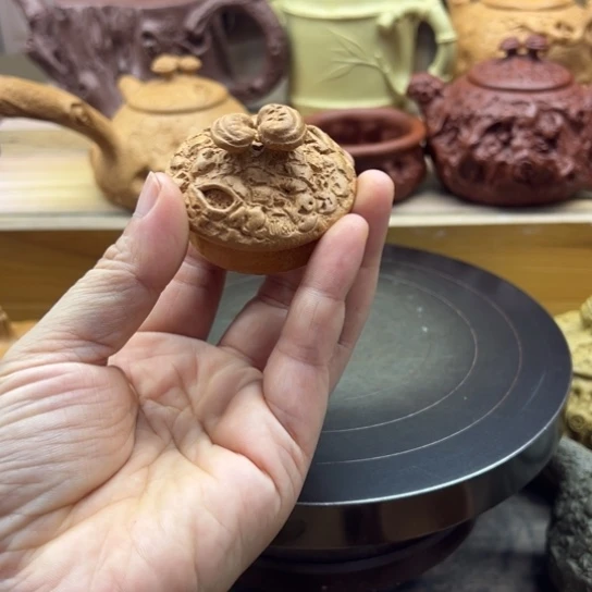 一***念茶壶紫砂全手工制作