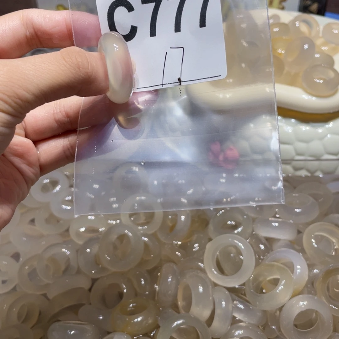 玛瑙/玉髓未镶嵌戒指777