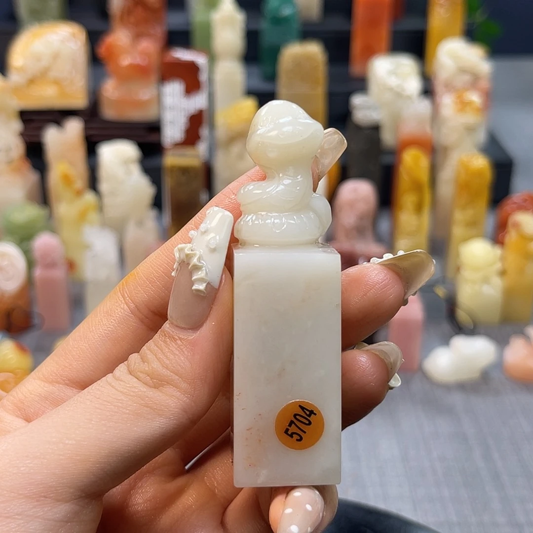 巴林石印石包邮包刻5704