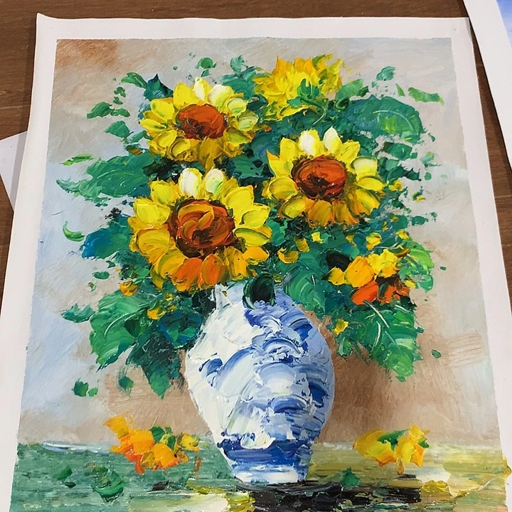 油画50*60手绘油画