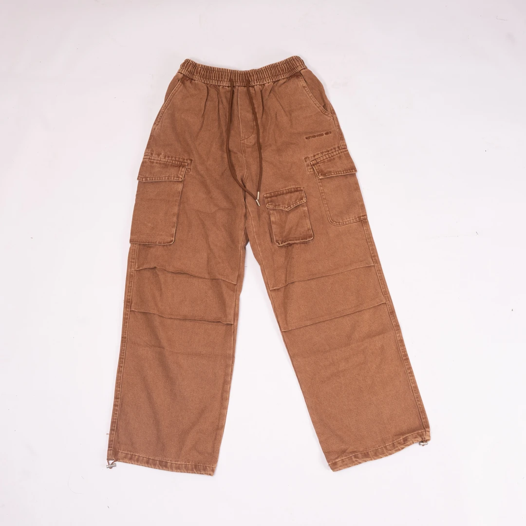 BFOV 浅秋款纯色工装微弹休闲长裤【011】