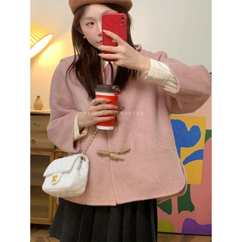 美静 双色大衣XMZH2207（清）