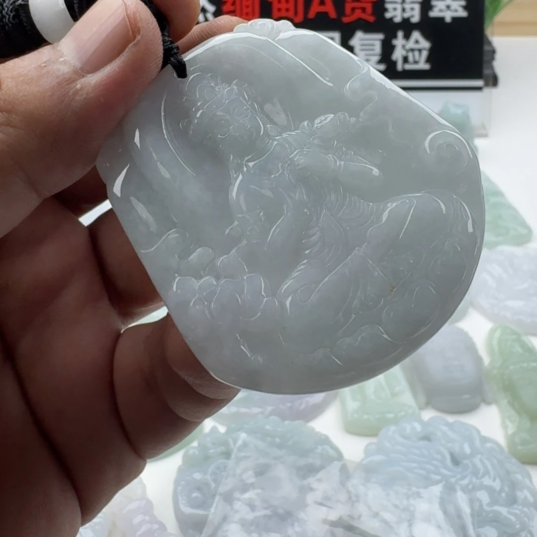 颈饰未镶嵌翡翠天然缅甸A货翡翠