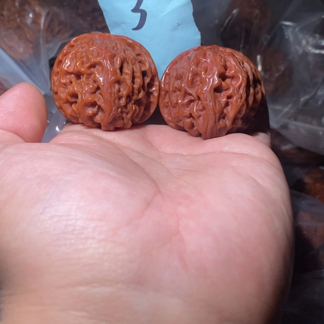 把件文玩核桃42.5.苹果园