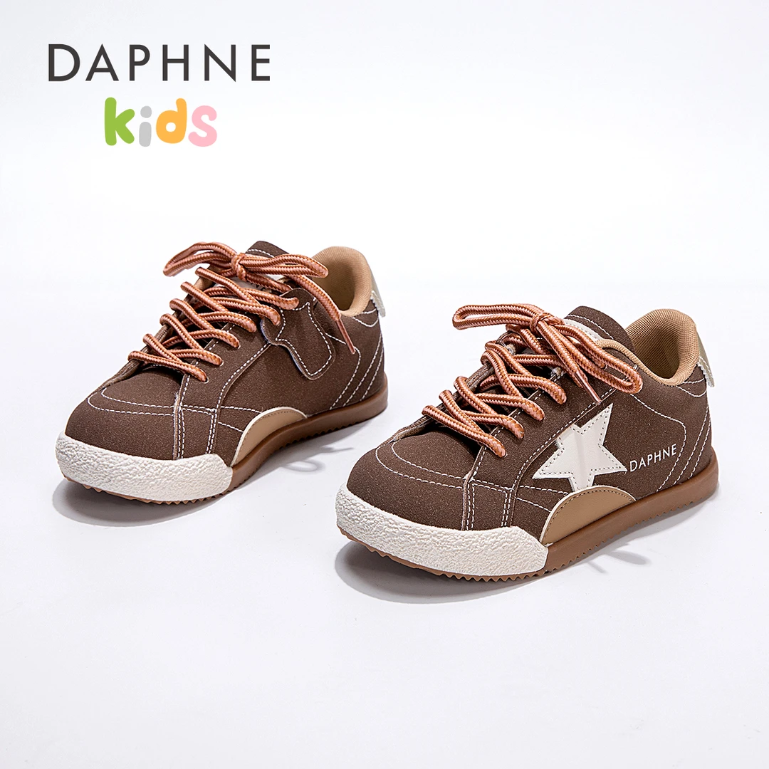 达芙妮Daphne儿童2025年秋冬百搭新款运动鞋中大童休闲时尚老爹鞋