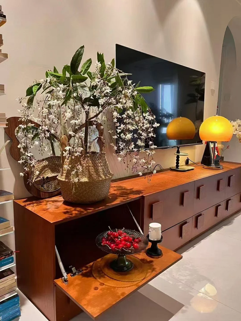 中古柜 黑色 胡桃色