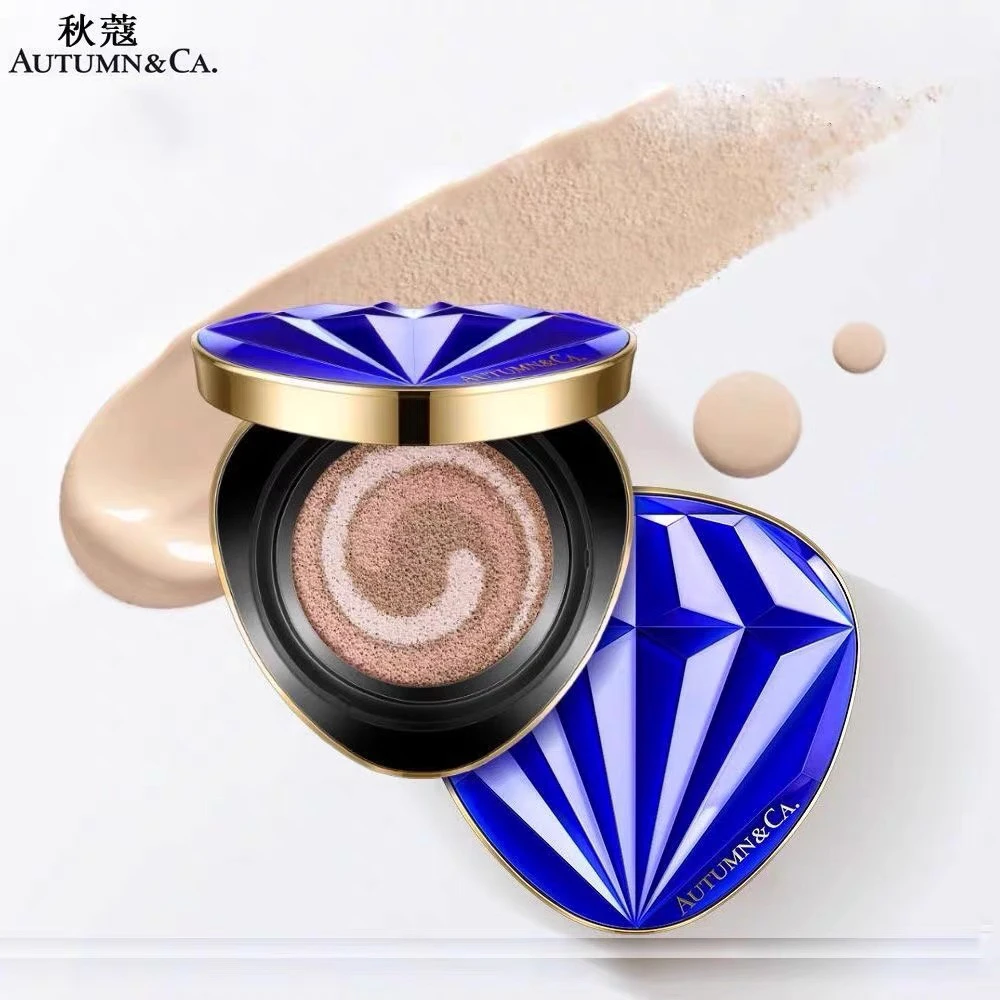 【遮瑕/养肤/隔离】秋蔻蓝宝石舒安精华三合一养肤隔离气垫霜