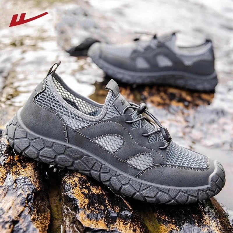 回力男鞋夏季透气凉鞋速干网面鞋运动鞋户外涉水溯溪鞋耐磨防滑