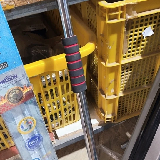 不锈钢加长拐杖伞杆微瑕