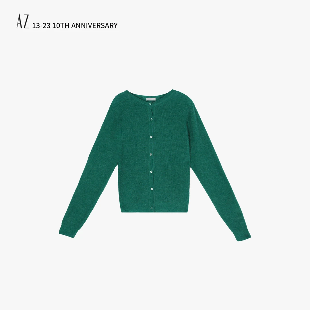 -XJ 绿披肩开衫 h8154 新款NEW