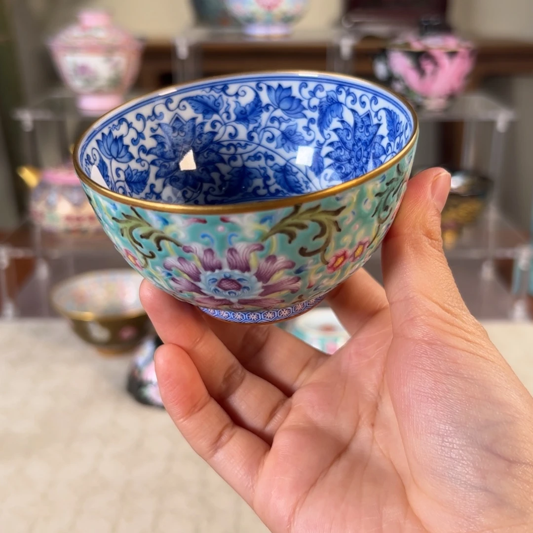 纯手工手绘 高端茶器