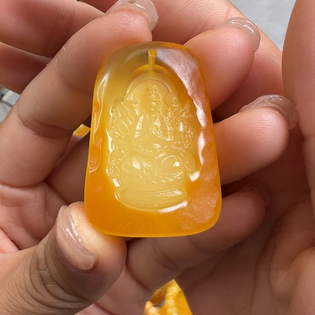 裸石蜜蜡未镶嵌鼠