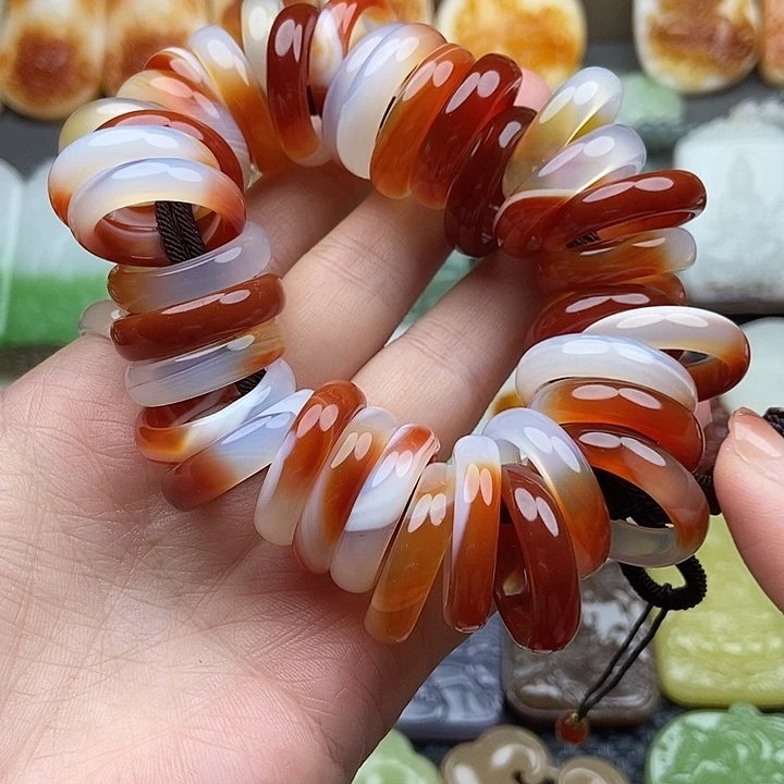玛瑙/玉髓未镶嵌戒指