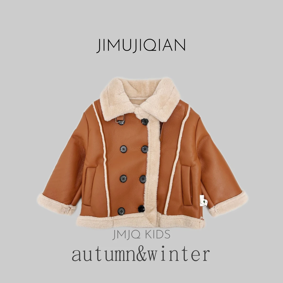 JMJQ秋冬款韩版炸街机车服洋气皮衣休闲夹克外套23580