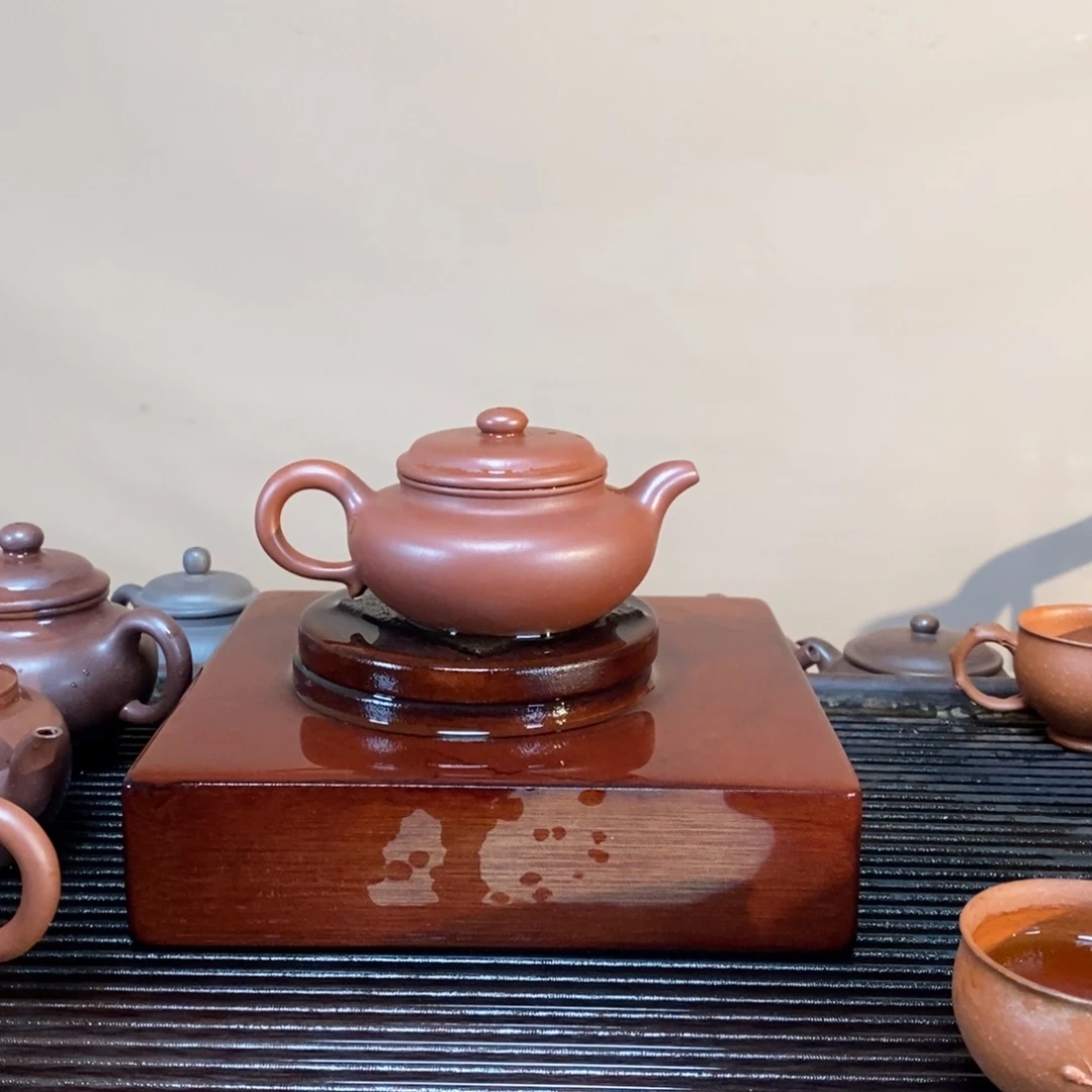 茶壶紫砂高端200cc红泥仿古