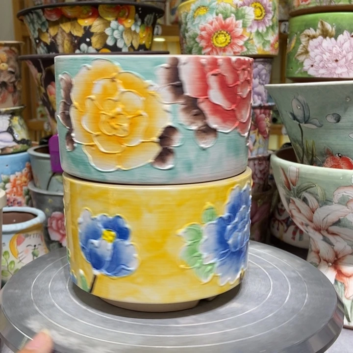 景德镇艺术手绘作品