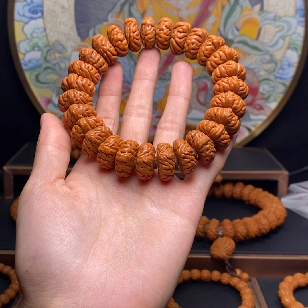 吊坠桃核龙纹桃核大肠