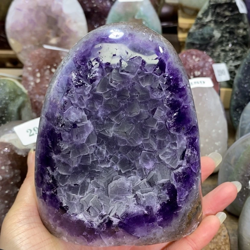【闪购商品】未镶嵌大型摆件（非配饰）紫晶