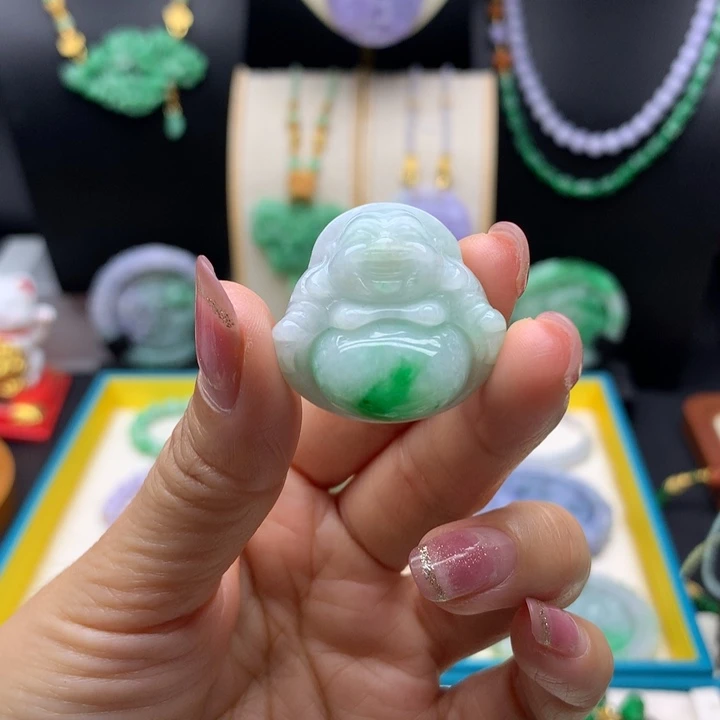 翡翠未镶嵌颈饰翡翠佛公