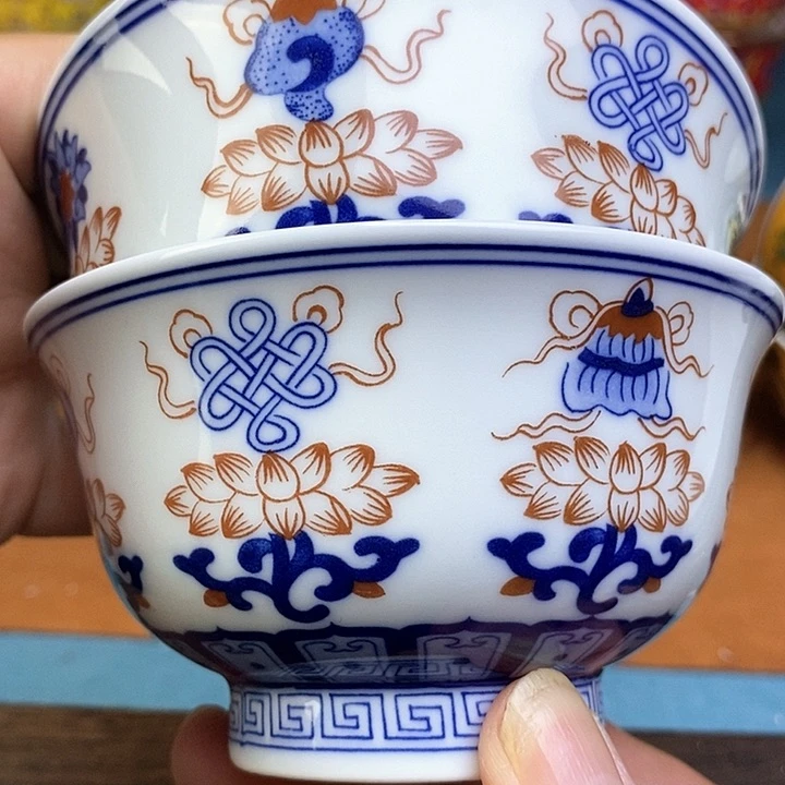 景德镇陶瓷藏式茶碗