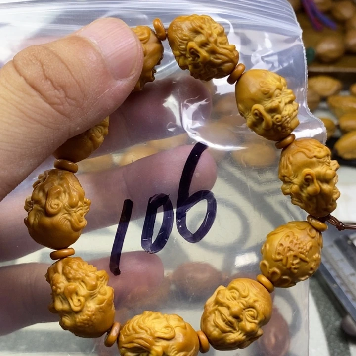橄榄核手串/手链橄榄核雕工艺手串