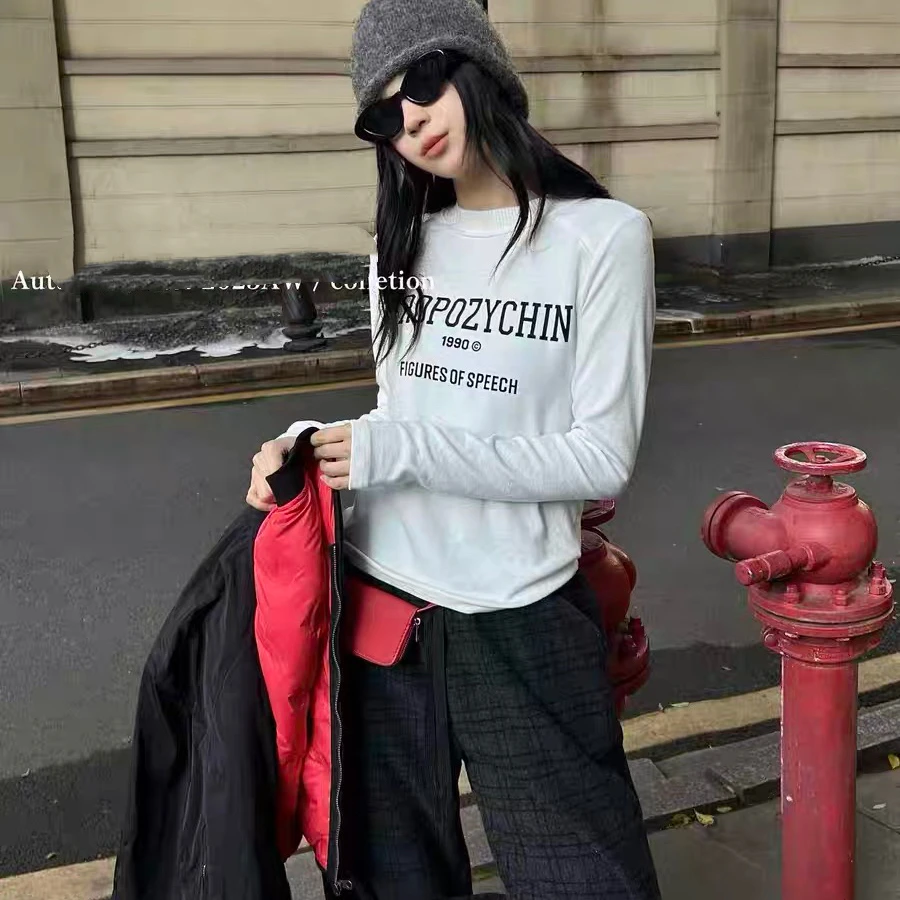 432.欧货字母长袖衫85389款衣长约63