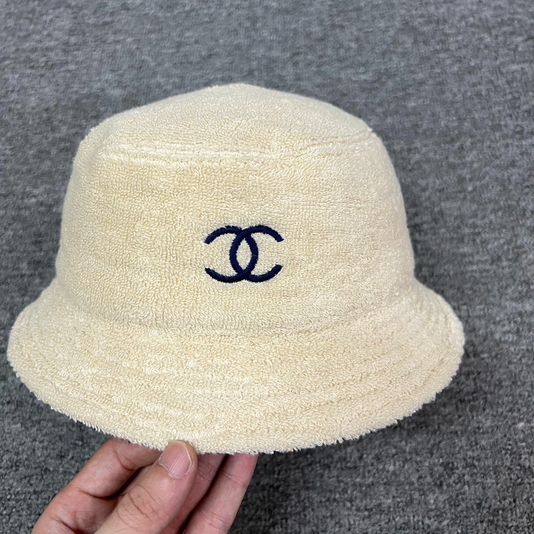 99新 AMIPARIS Chanel 香奈儿 双C 毛巾 渔夫帽 99新 M码