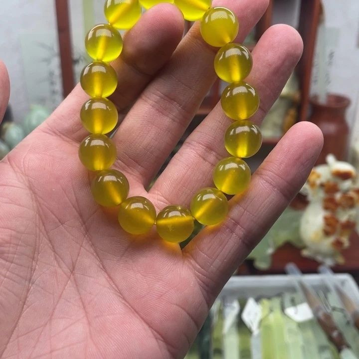 岫玉未镶嵌四大名玉手串