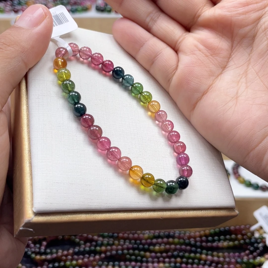 手串碧玺未镶嵌6mmmmmmmmmmm