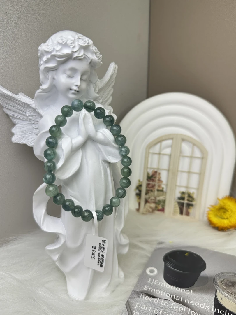 天然蓝绿水晶 绿色调系 独特的魅力之美