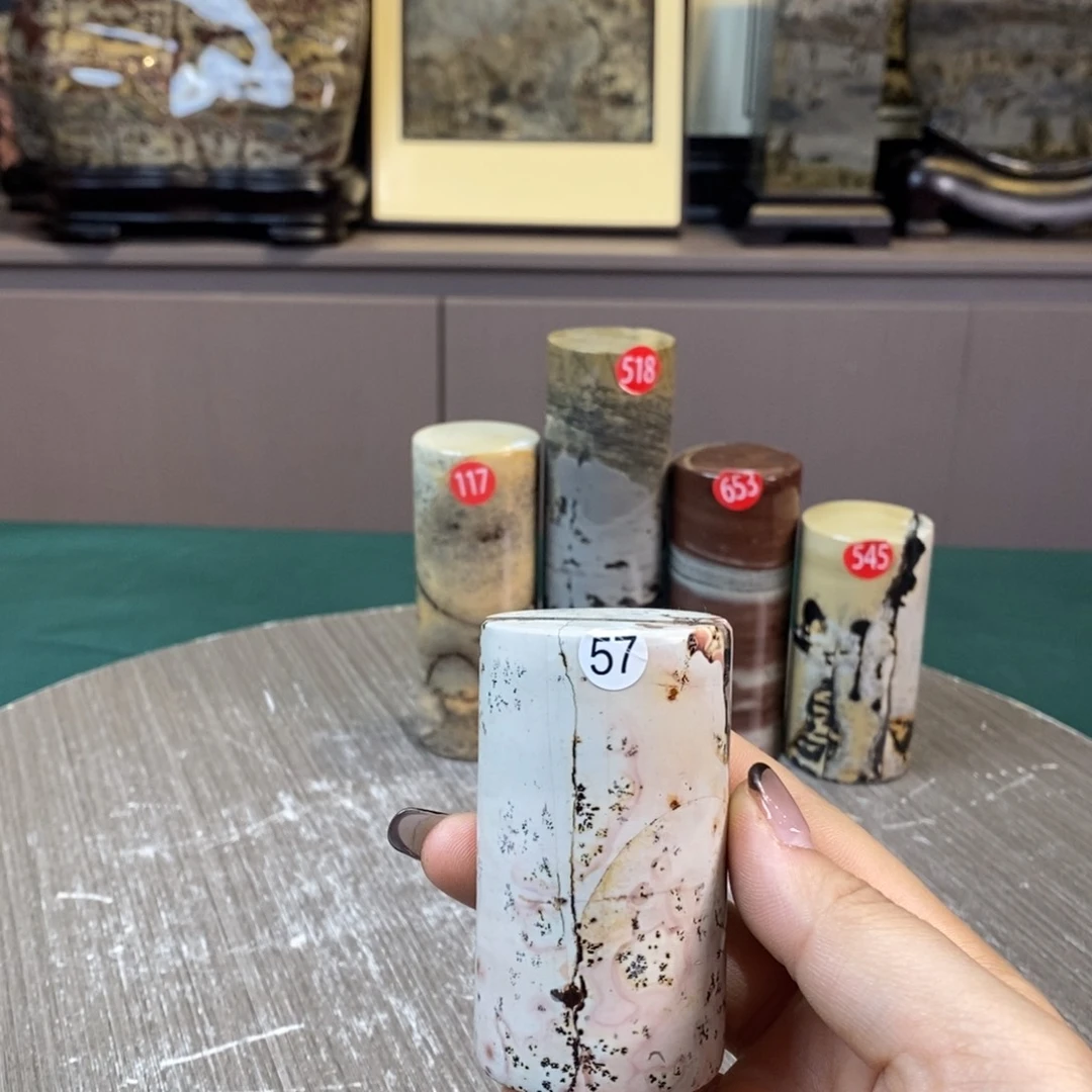 石材广西国画石草花石
