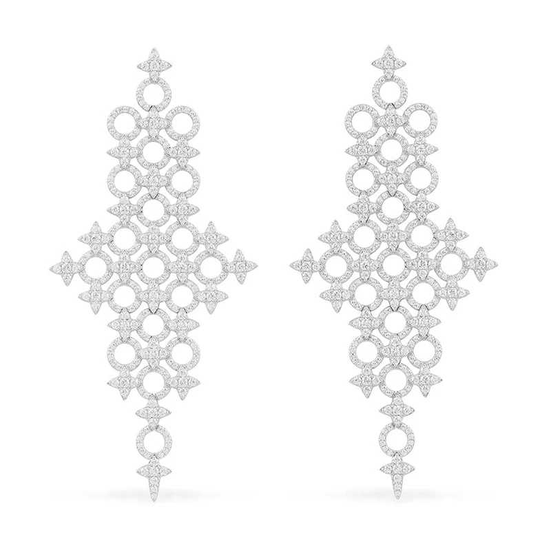 APM Monaco 925银合成锆石耳饰 女士耳饰AE14203OX